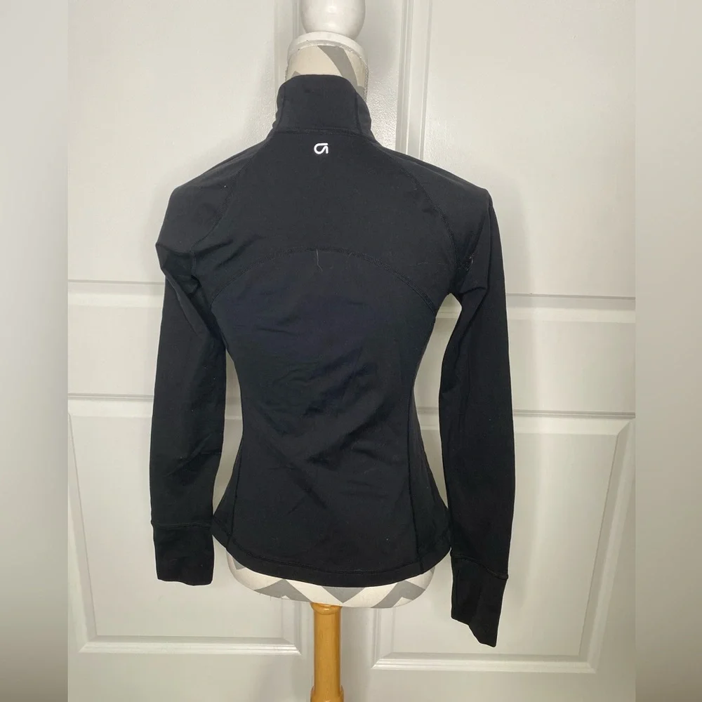 Gap Fit XS Black Zip Up Jacket - Picture 4 of 6